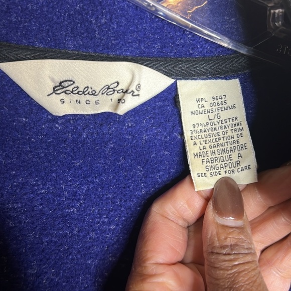 Eddie Bauer Fleece Half Zip Pullover - Picture 4 of 5